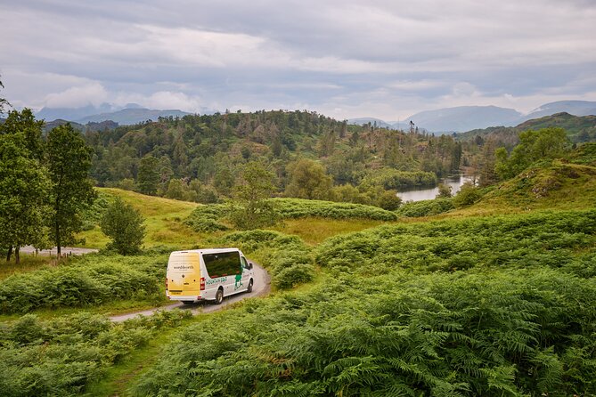 Lake District from Manchester Including Lake Cruise - The route: Lake cruise, Tarn Hows viewpoint, then Hawkshead