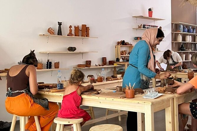 Lamsaty Pottery Workshop with Moroccan Tea - Pottery Wheel Time: Fun, Fast, and Fair
