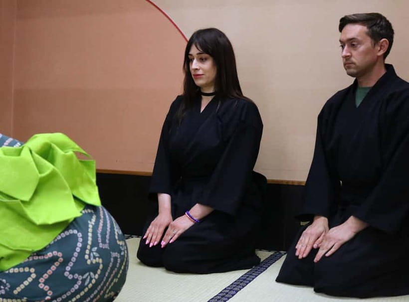 Learn Zen in a class of making Matcha tea near Osaka Castle - Wagashi: tasting the four seasons and learning wabi-sabi beauty
