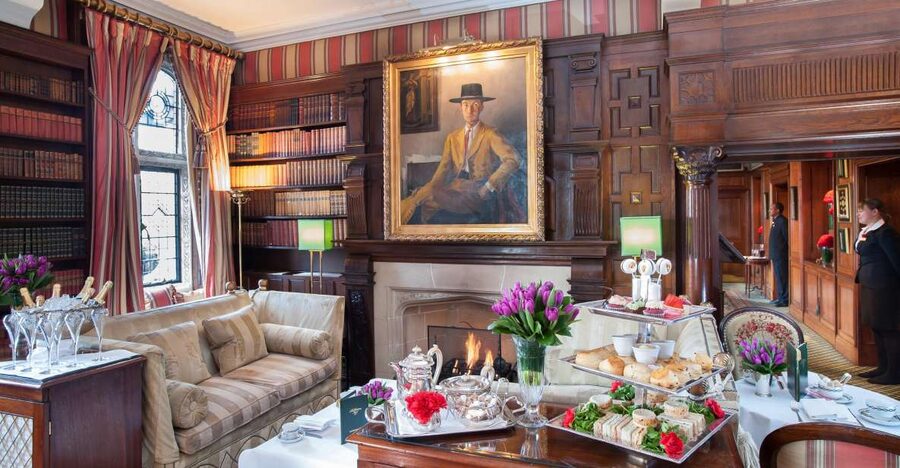 London: Afternoon Tea at The Milestone with Champagne Option - Sandwiches that actually feel premium: smoked salmon and Wiltshire ham