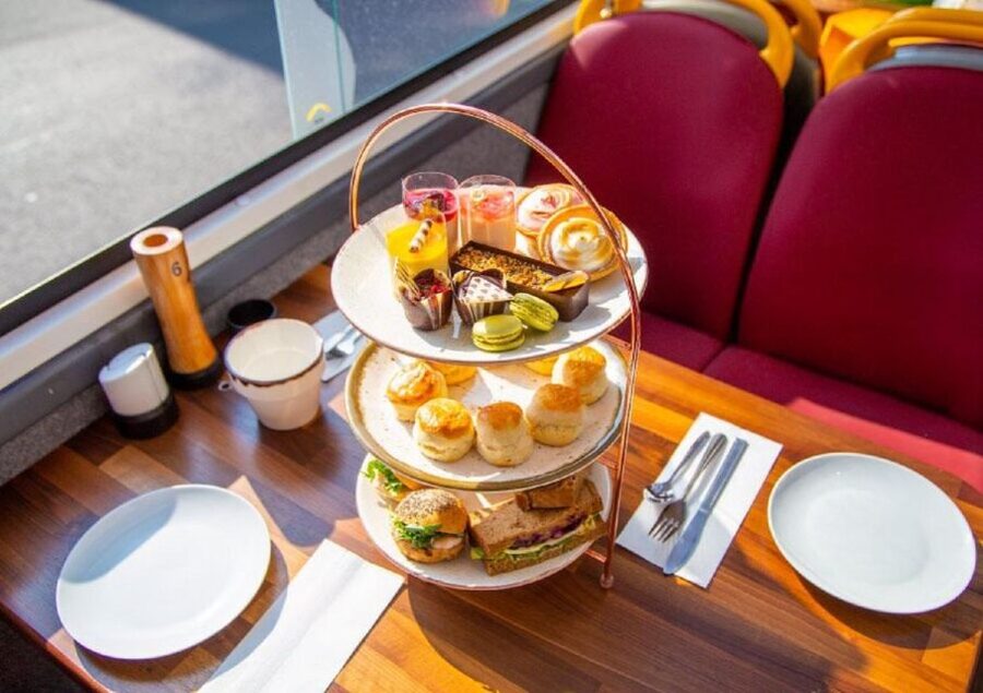 London: Afternoon Tea Bus with a Glass of Prosecco - Quick take: what makes this bus tea special