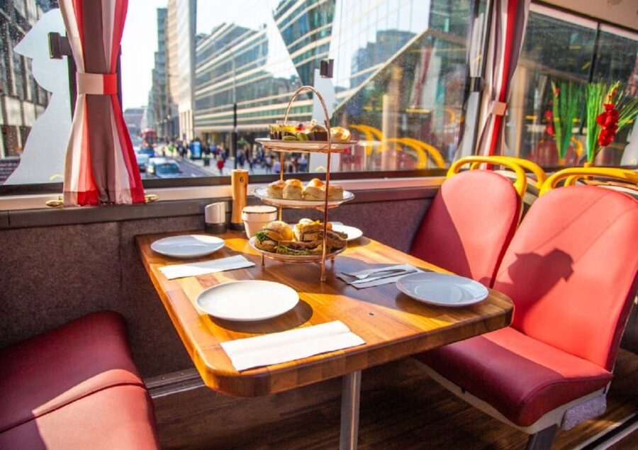 London: Afternoon Tea Bus with a Glass of Prosecco - Prosecco on board: a small inclusion that changes the mood