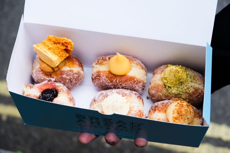 London: Borough Market Delicious Doughnut & Tea Experience - St. John Bakery start: donuts first, questions after