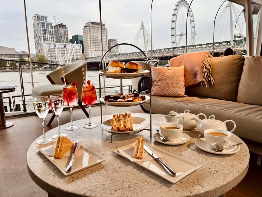 London: Riverside Afternoon Tea with Champagne or Gin - How the Thames afternoon tea experience really feels