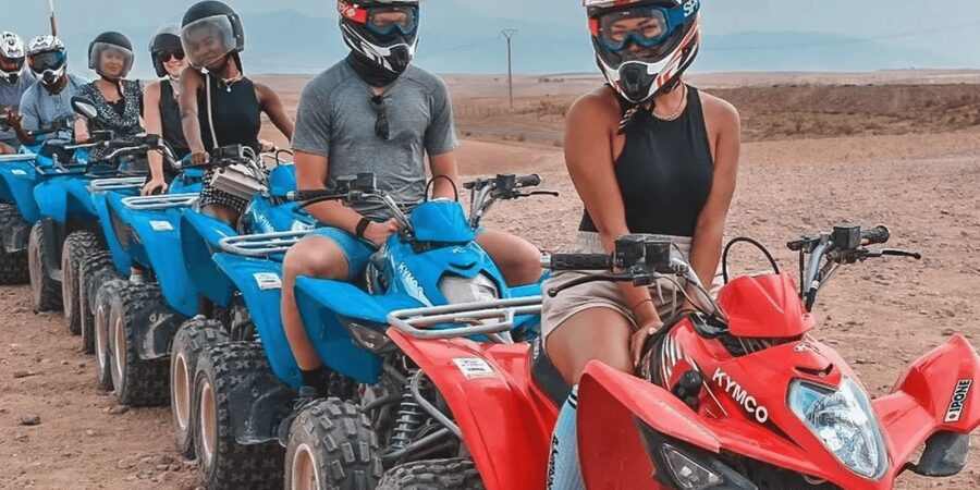 Marrakech: Agafay Desert Buggy bike 1000cc, Tea & Transfer - Safety and gear that help you focus on the views
