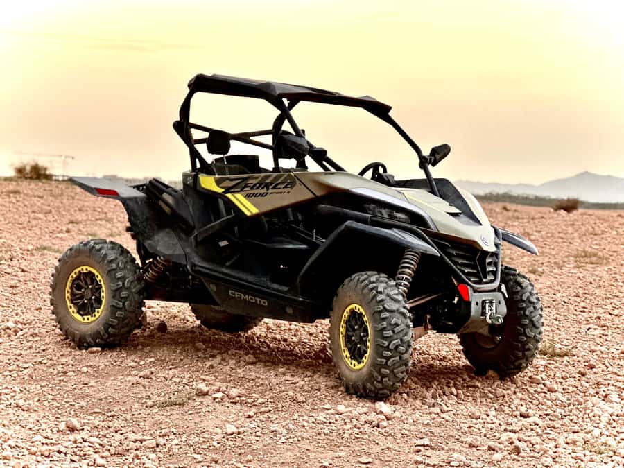 Marrakech : buggy excursion at the Sunset with tea break - The buggy setup: 1000cc power and practical safety