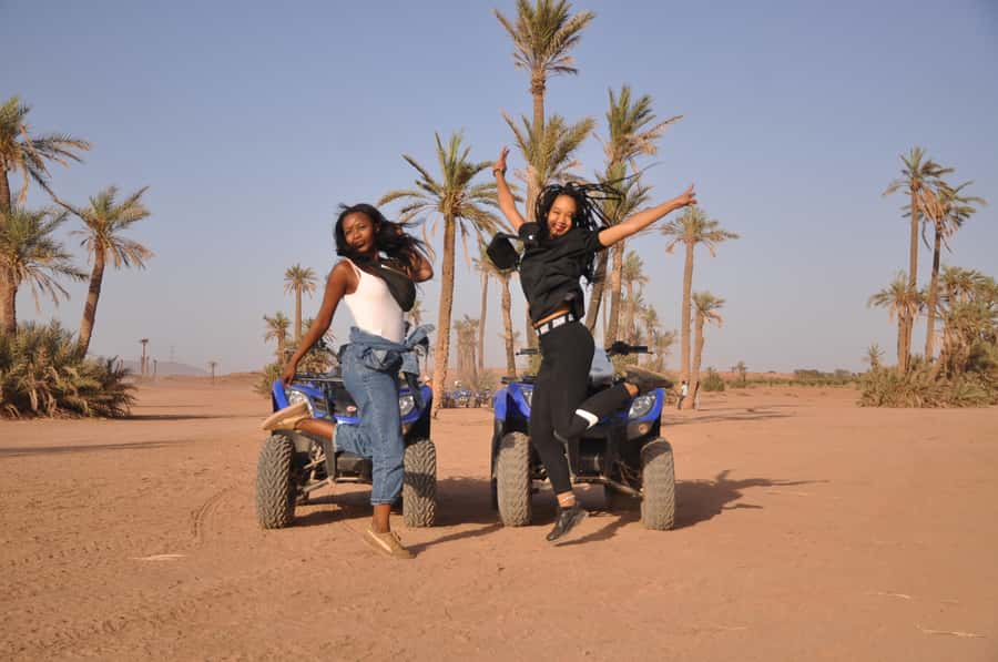 Marrakech: Desert and Palm Grove Quad Tour with Tea - Helmets On: The Safety Briefing That Makes It Actually Enjoyable