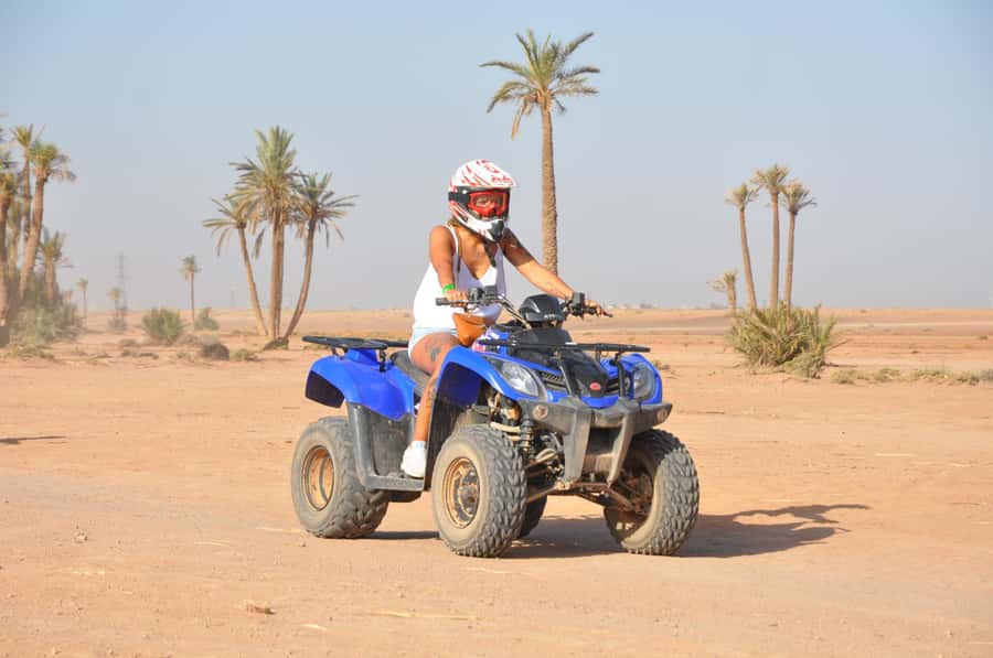 Marrakech: Desert and Palm Grove Quad Tour with Tea - Palmeraie Start: Photos, Tea, and a Little Taste of Local Life