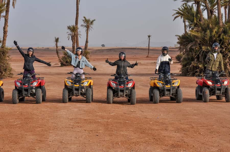 Marrakech:excursion quad in Oasis palm & jbilat desert,tea - Price and value: how $14 can feel surprisingly fair