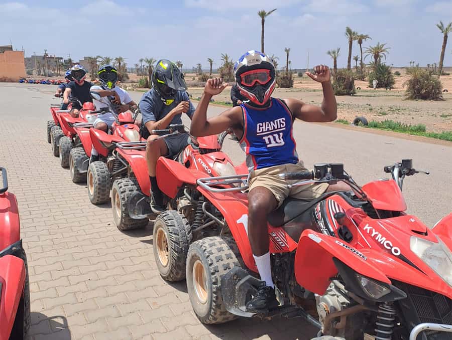 Marrakech: Guided Quad Bike and Camel Ride Tour with Tea - The quad-bike terrain: what it feels like in motion