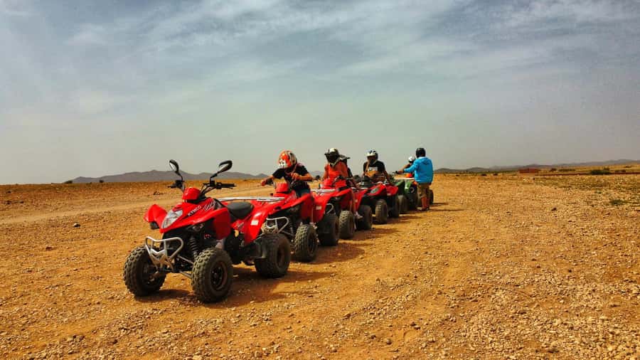 Marrakech: Palmeraie Guided Quad Biking Tour with Tea - Optional Drone Video: A Nice Keepsake at an Extra Cost