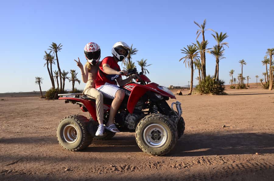 Marrakech: Palmeraie Guided Quad Tour with Tea Break - Who this quad tour is best for (and who should skip it)