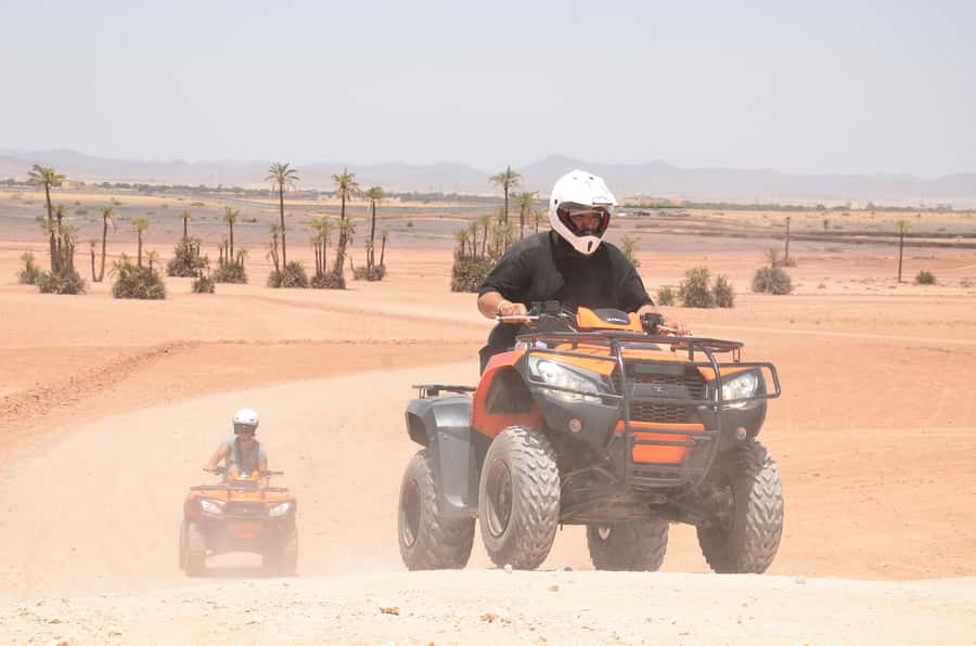 Marrakech: Palmeraie Guided Quad Tour with Tea Break - The tea break (15 minutes): Moroccan pause, not just a snack