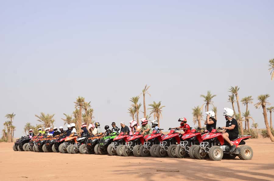 Marrakech: Palmeraie Guided Quad Tour with Tea Break - How long is the tour really, and where the time goes