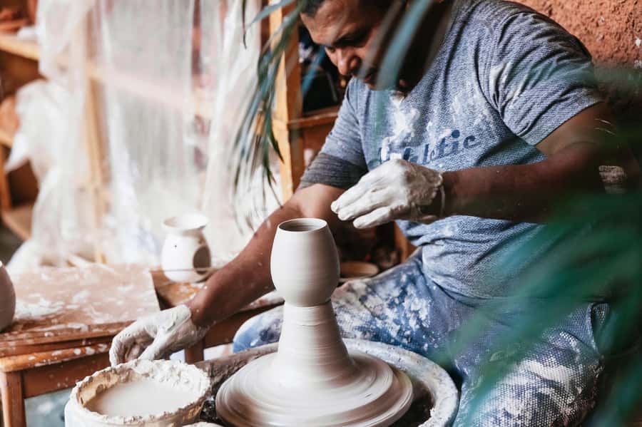 Marrakech: Pottery Workshop with Moroccan Tea - The Moroccan tea break: more than a nice pause