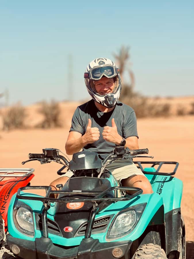 Marrakech: Quad activity in the Palmeraie with Tea break - Marrakech quad in the Palmeraie: what it really feels like
