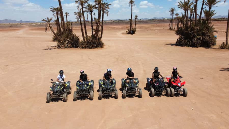 Marrakech: Quad activity in the Palmeraie with Tea break - Who should book this quad + tea outing