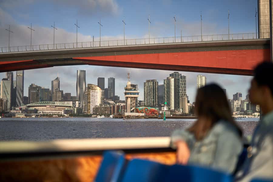Melbourne City Cruise with Tea, Coffee, and Commentary - Choose your route: Gardens & Sporting Precinct or Ports & Docklands