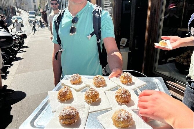 Montmartre Hill French Afternoon Tea Tasting Tour with Crepes and Macarons - Moulin Rouge and the View Toward Place du Tertre