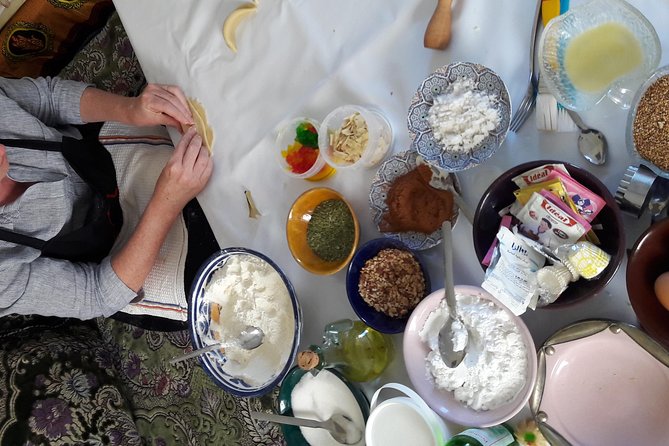 Moroccan Hands on traditional pastries & Tea class in Marrakech - Learning the Technique Behind Moroccan Mint Tea