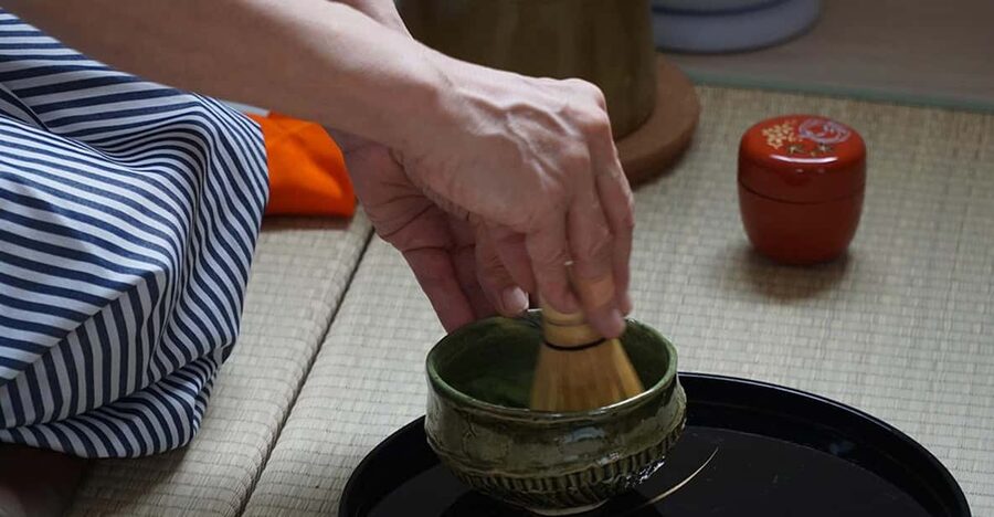 Osaka: Tea Ceremony and Matcha Tea Bowl Making Workshop - Part 1: Tea ceremony basics, matcha preparation, and Japanese sweets