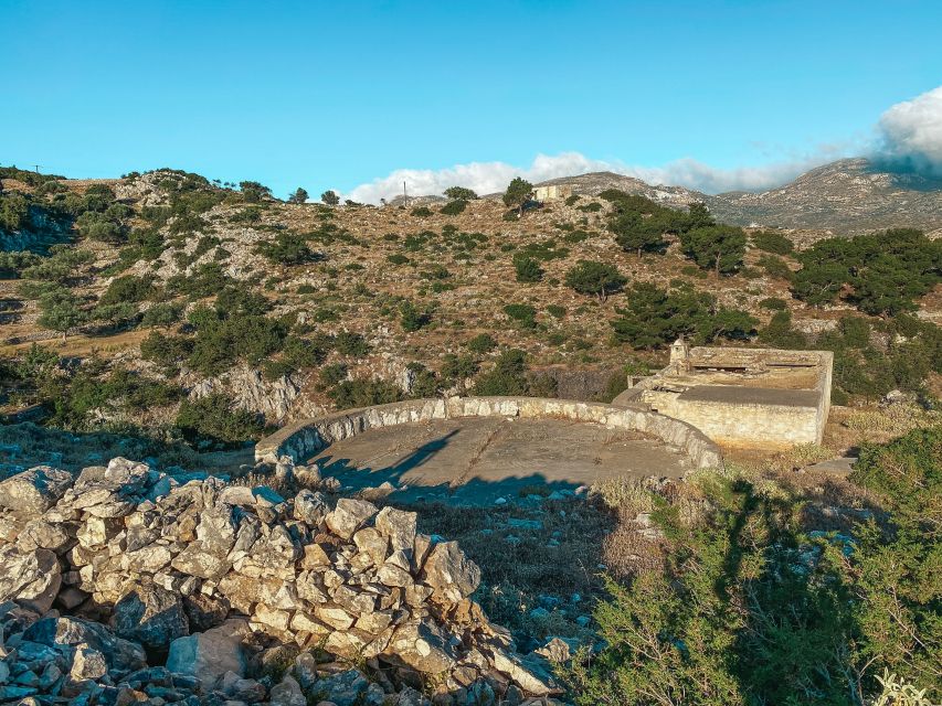 Pigadia: Agia Kyriaki Guided Hike with Coffee/Tea and Raki - Old barns to church views: how the Agia Kyriaki stop works