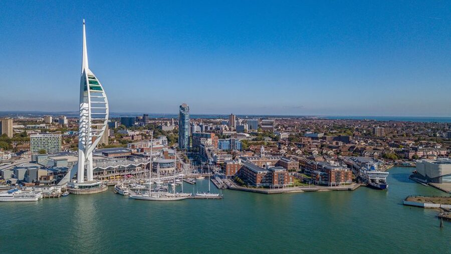 Portsmouth: Spinnaker Tower High Tea in the Clouds - What you eat: classic sandwiches, fruit scones, and sweet extras