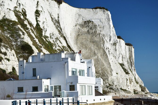 Private Half-Day Trip to Picture Postcard Villages of East Kent from Dover Including Traditional Cream Tea - White Cliffs of Dover from above, then from St Margaret’s Bay below