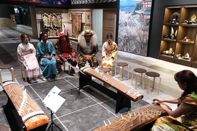 Samurai dress-up and shows, plus Tea Ceremony & Calligraphy - Live Traditional Music and the Interactive Feeling