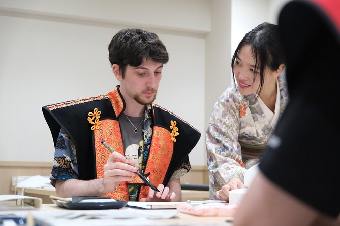 Samurai dress-up and shows, plus Tea Ceremony & Calligraphy - Japanese Calligraphy: Make Something You Can Keep