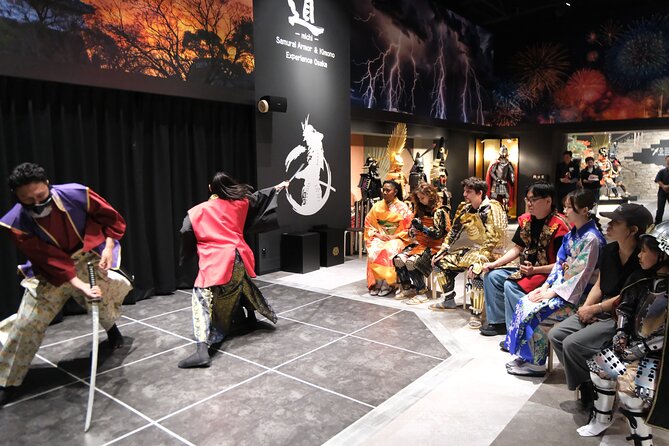 Samurai dress-up and shows, plus Tea Ceremony & Calligraphy - Optional Kimono: The ¥19,800 Decision