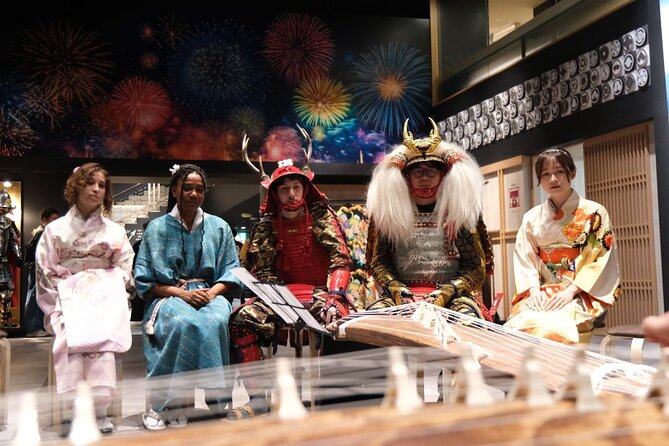 Samurai Show, Tea Ceremony, Japanese Traditional Activities - Location and timing: Shinsaibashi makes the day easy