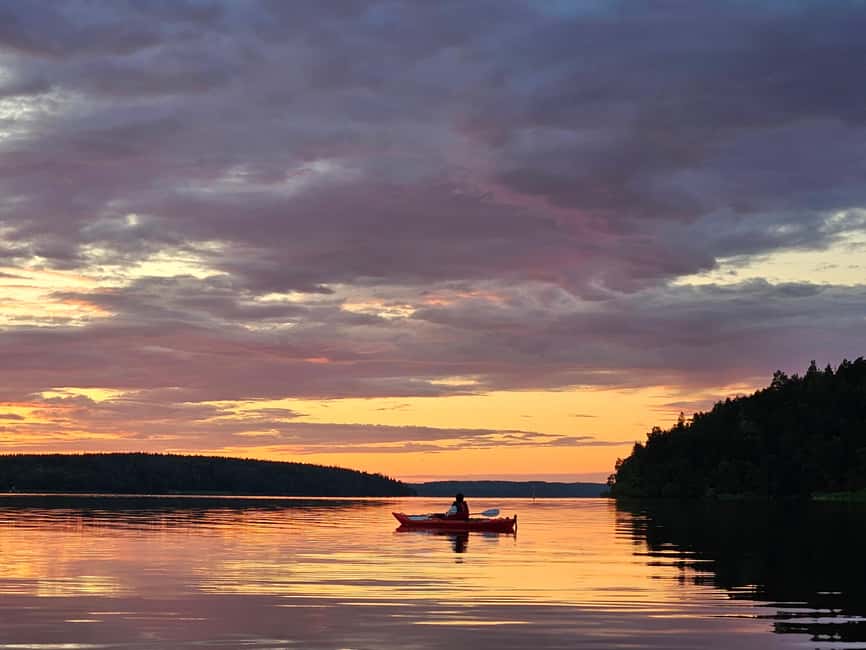 Stockholm: Sunset Kayak Tour on Lake Mälaren with Tea & Cake - Fika on a Cozy Beach: Tea, Cake, and a Real Break