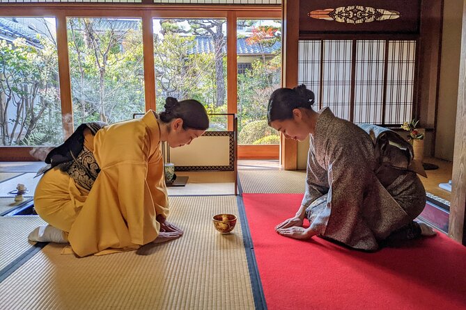 Stunning Private Tea Ceremony: Camellia Garden Teahouse - Camellia Garden Teahouse and the quiet address by Ryoan-ji