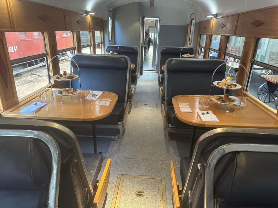 Sunshine Coast:Silver Bullet High Tea at Mary Valley Rattler - Wheelchair access and ramp needs