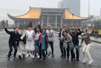 Taiwan Traditional Delicacies Experience, Xiao Long Bao, Chicken vermicelli with mushroom and sesame oil, Tofu strips salad, Bubble milk tea. - How the 3 hours are structured (and what the Sun Yat Sen Memorial Hall stop adds)