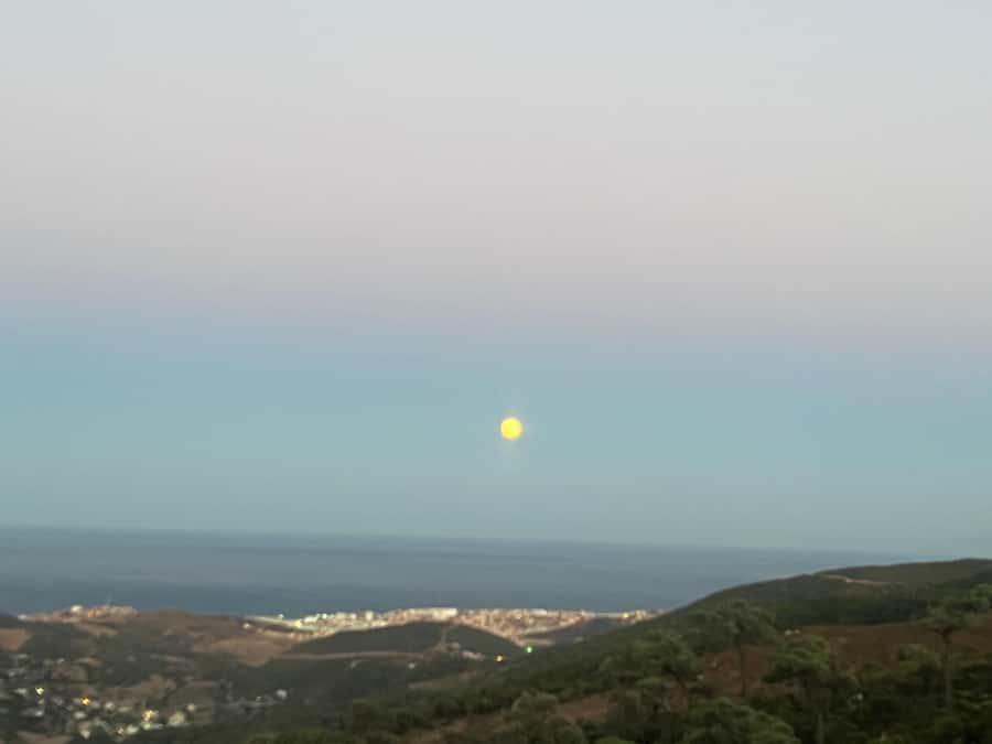 Tangier: Sunset, Tea, Sweets, Camel Ride, and Hercules Caves - Hercules Caves at dusk: the best kind of quick stop
