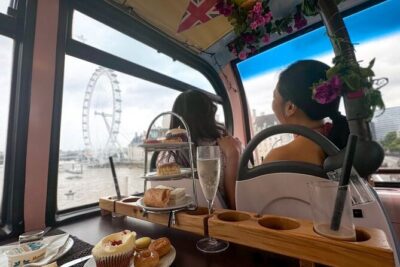 Taylor Swift-Inspired London Afternoon Tea Bus - The Bus Ride and Landmark Views (Without a Live Guide)