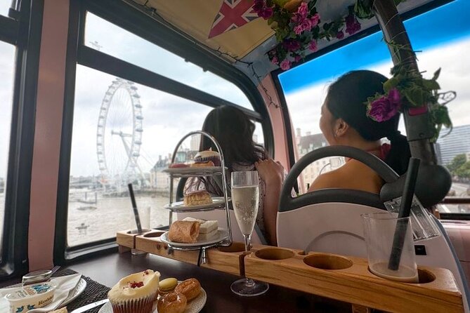 Taylor Swift-Inspired London Afternoon Tea Bus - The Bus Ride and Landmark Views (Without a Live Guide)