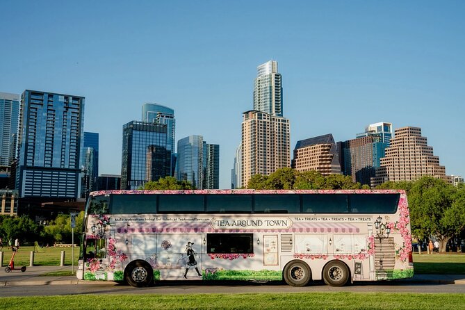 Tea Around Town Austin: Elegant Tea Bus Tour and Treats - Price and time: what $69 buys in 90 minutes