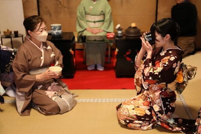 Tea Ceremony in 150 Years Old Townhouse with Tables and Chairs - Seasonal Wagashi Pairing: The Sweet Part of the Lesson