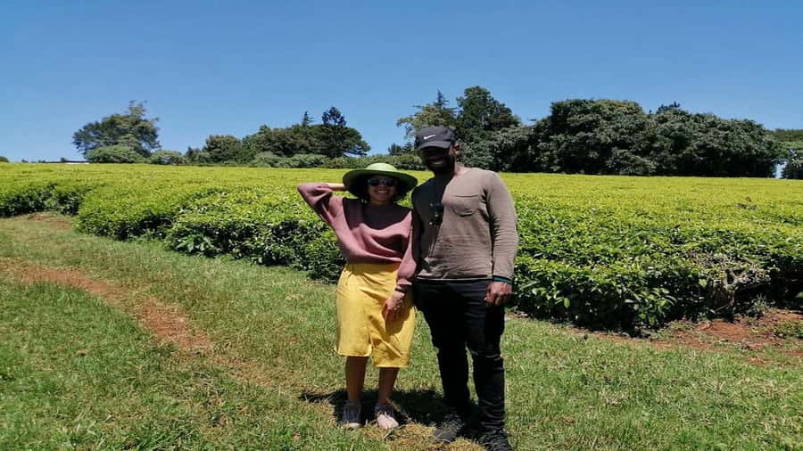 Tea Farm Tour From Nairobi (Kiambethu). - Verandah views and a pre-lunch drink over the Ngong Hills