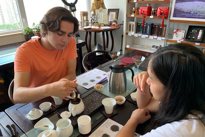 Tea Tasting and Pairing Concept Workshop - Using all five senses: what you notice during the tasting