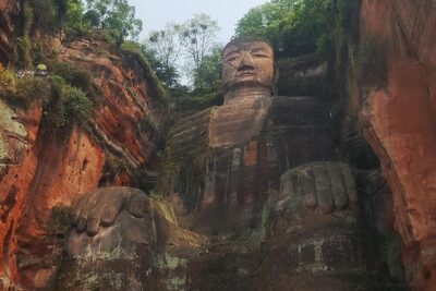 Tea Village in lost Town and Buddha 1 day tour - Leshan Giant Buddha by boat: the scale test you’ll remember