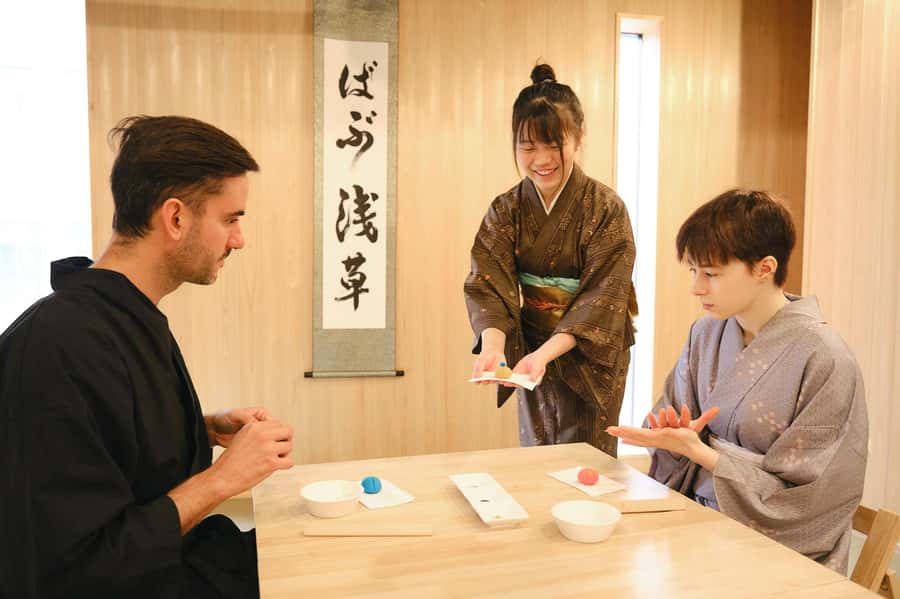 Tokyo, Asakusa: Tea Ceremony and Sweets Making Class - Kimono Dressing: Quick Help, Better Comfort