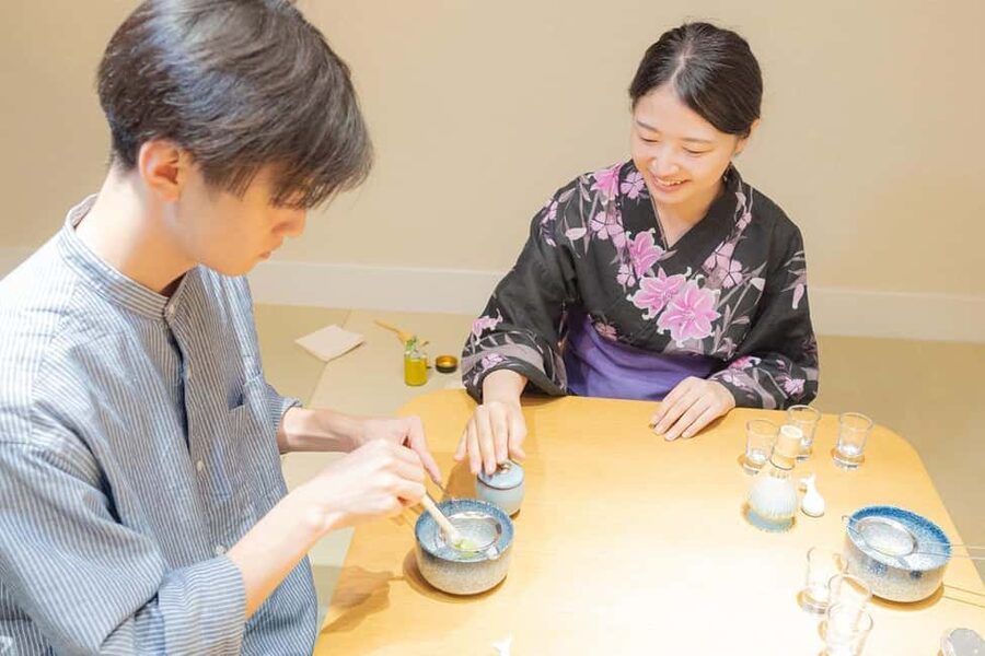 Tokyo: Matcha Tea Ceremony Experience in Shibuya - Entering the Okazaki Building for your tea hour