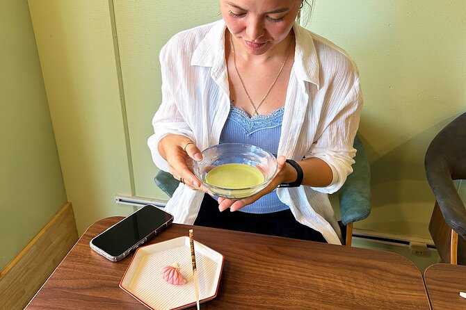 Tokyo: Tea Ceremony & Japanese Sweets Making - Brew your own matcha: the step where it becomes real
