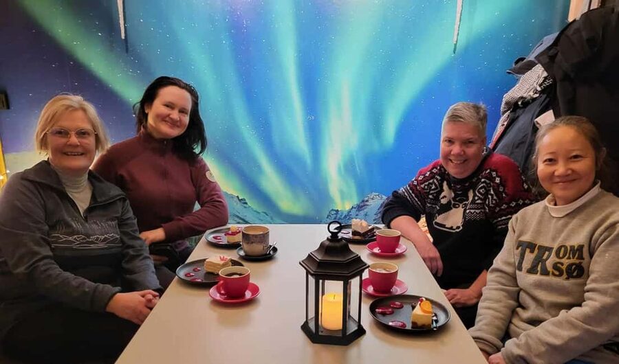 Tromsø Sweet Temptations tour: afternoon tea & chocolates - Setting off from Tromsø Cathedral and warming up your appetite