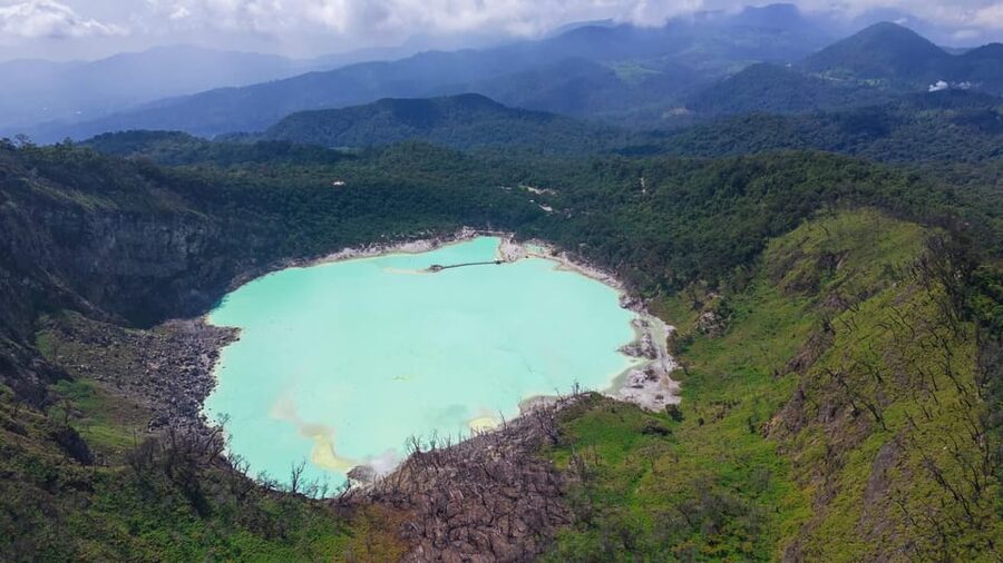 Volcano, Hot Spring, Mud Bath & Tea plantation all included - Glamping Lakeside Rancabali: Lunch, Go-Karts, and a Lake Stroll